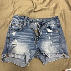 american eagle jean shorts